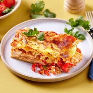 Baked Chicken Enchilada with Corn Tortillas