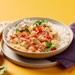 Penang Chicken Curry with Basmati Rice