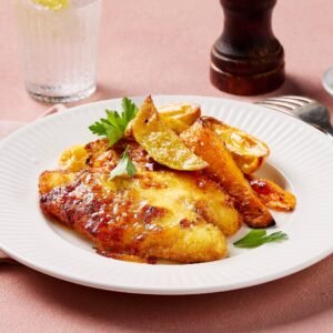 Chicken Parmigiana with  Rosemary Roast Wedges
